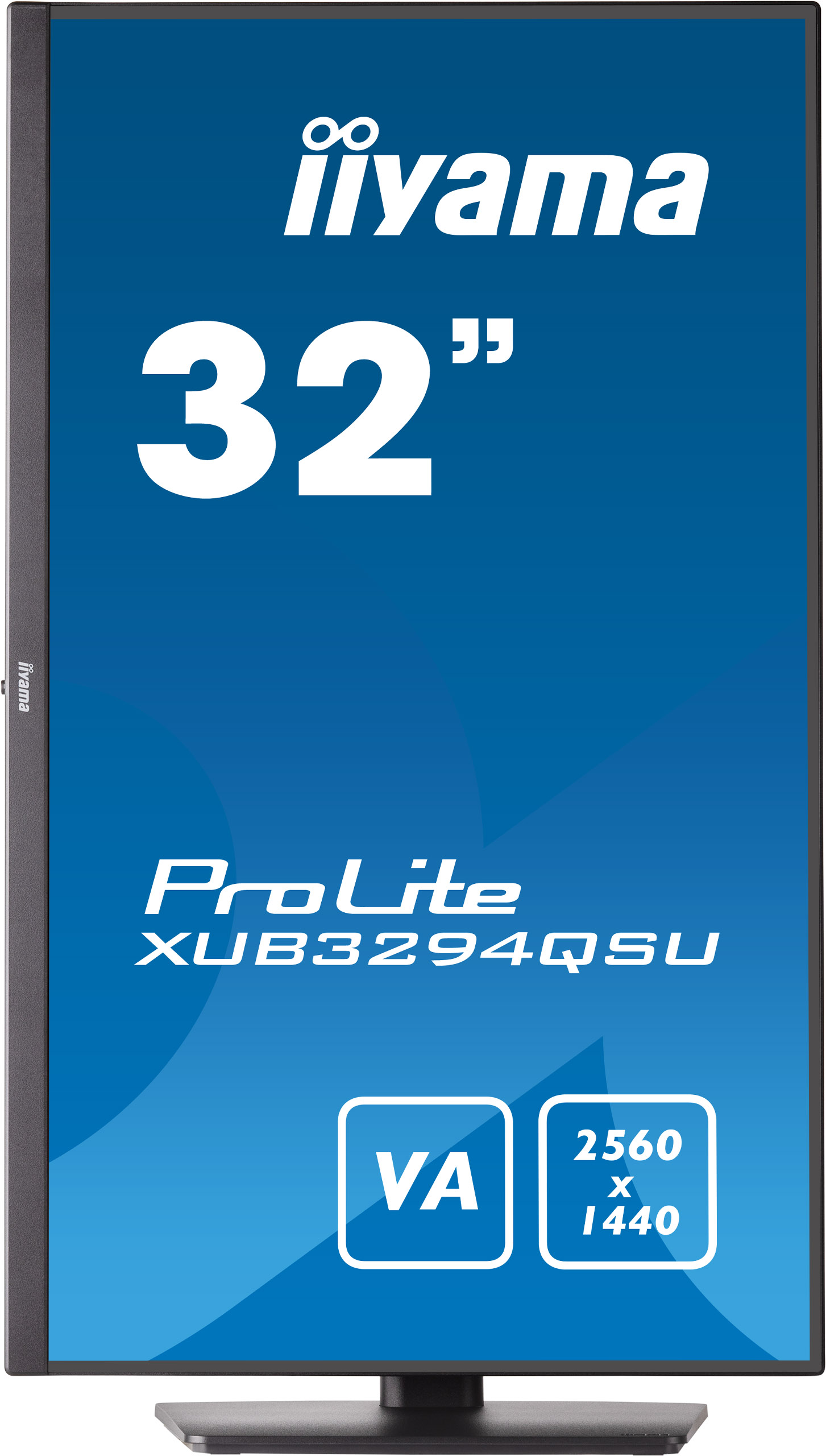iiyama ProLite XUB3294QSU-B1 32” WQHD met VA zwart monitor