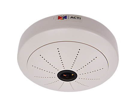 ACTi KCM-3911 4MP Indoor Hemispheric Camera, Advanced WDR, DNR 2D + 3D