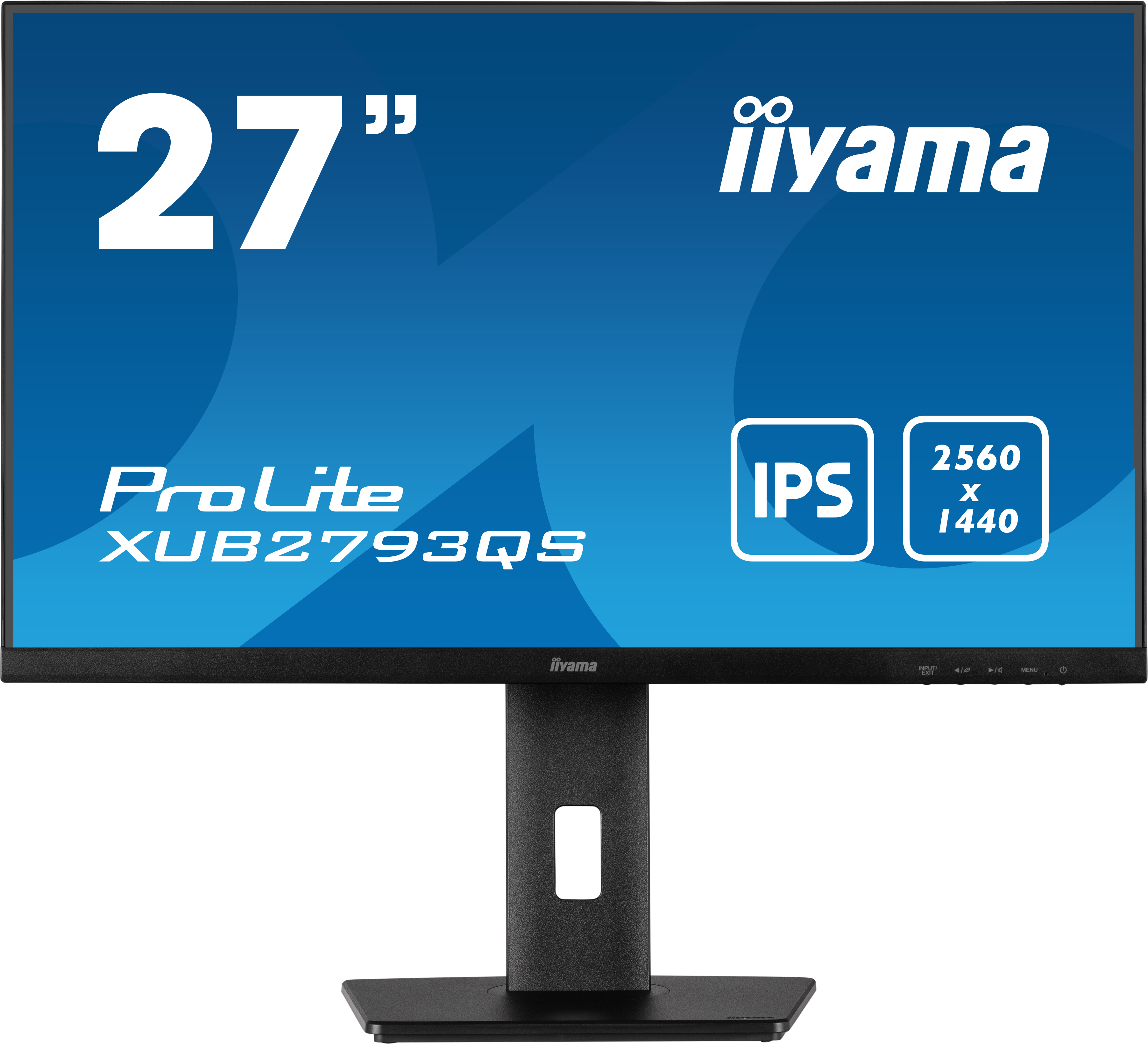 iiyama ProLite XUB2793QS-B1 27” WQHD met IPS-paneel zwart monitor