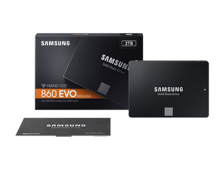 2TB Samsung SSD 860 EVO MZ-76E2T0B