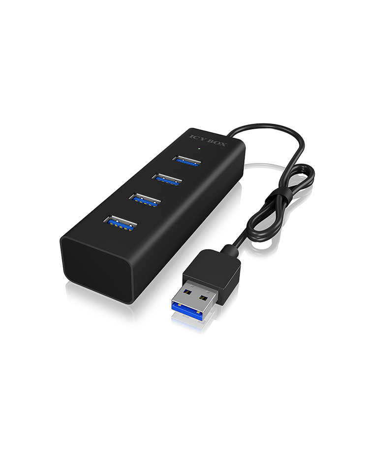 ICY BOX 4-port USB 3.0 Type-A Hub IB-HUB1409-U3