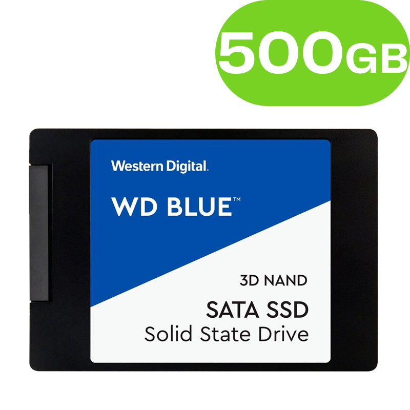500GB WD Blue 2,5 inch SATA SSD WDS500G2B0A