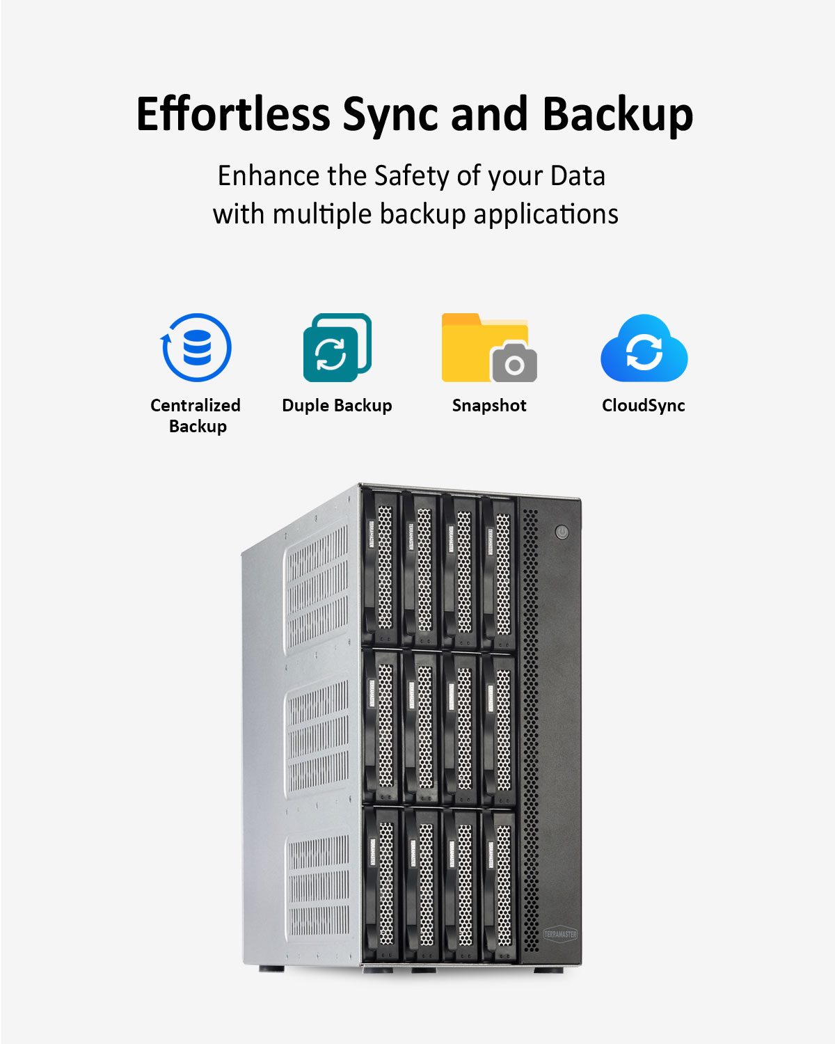 TerraMaster T12-450 12-bay SMB NAS 