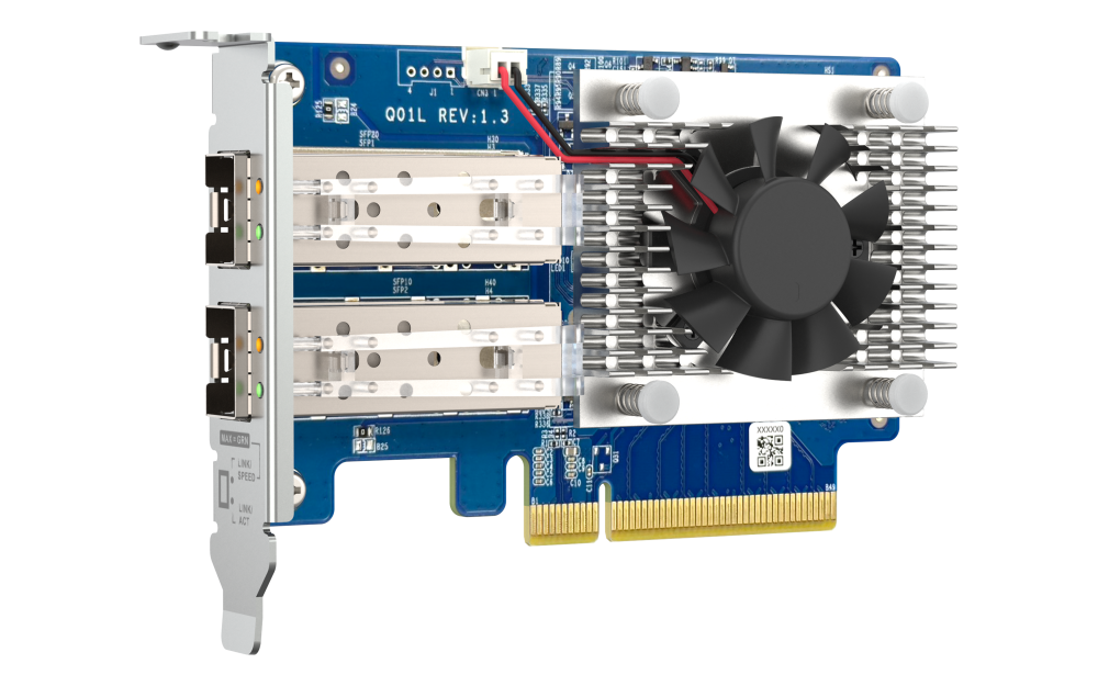 QNAP QXG-10G2SF-NXE Dual-port SFP+ 10GbE network expansion card