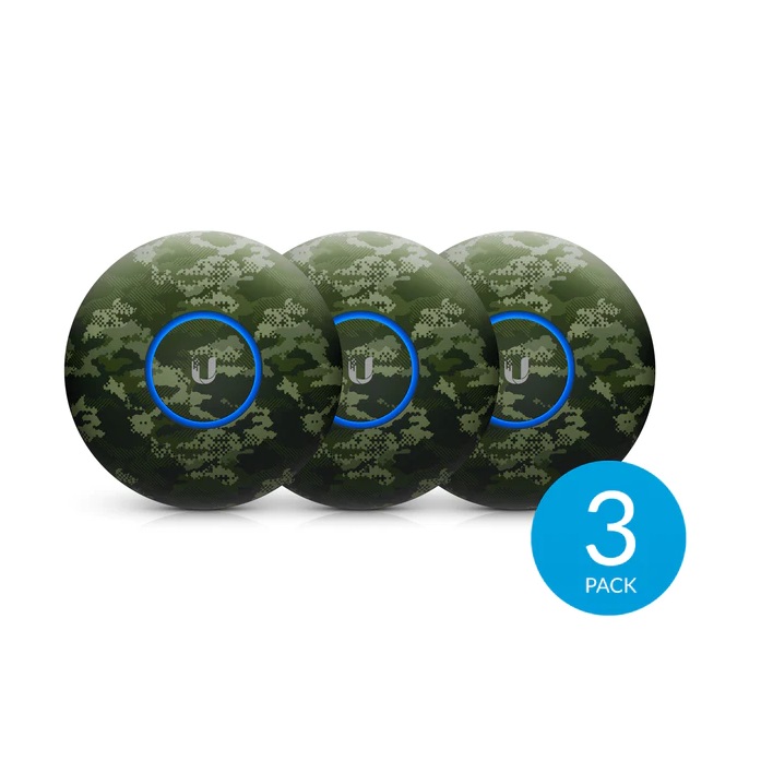 Ubiquiti UniFi U6 Lite NanoHD cover - Camo (3-pack) nHD-cover-Camo-3