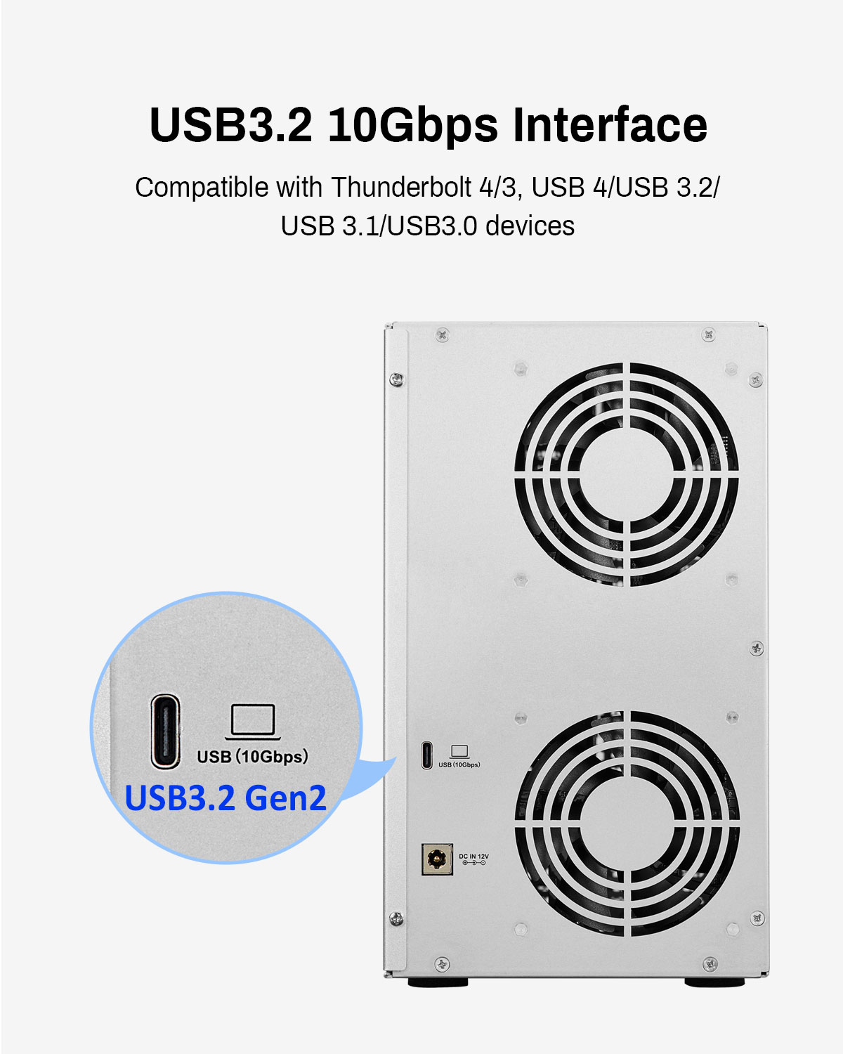 TerraMaster D6-320 6-bay USB DAS 