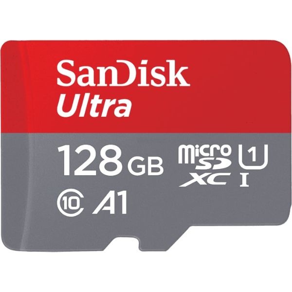 128GB SanDisk MicroSDXC Ultra Class 10 SDSQUAR-128G-GN6IA