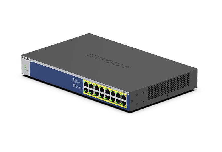 Netgear 16x1G PoE+ unmanaged switch GS516PP-100EUS