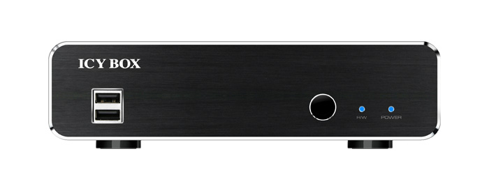 ICY BOX IB-MP309HW-B Networked Media Tank (NMT)