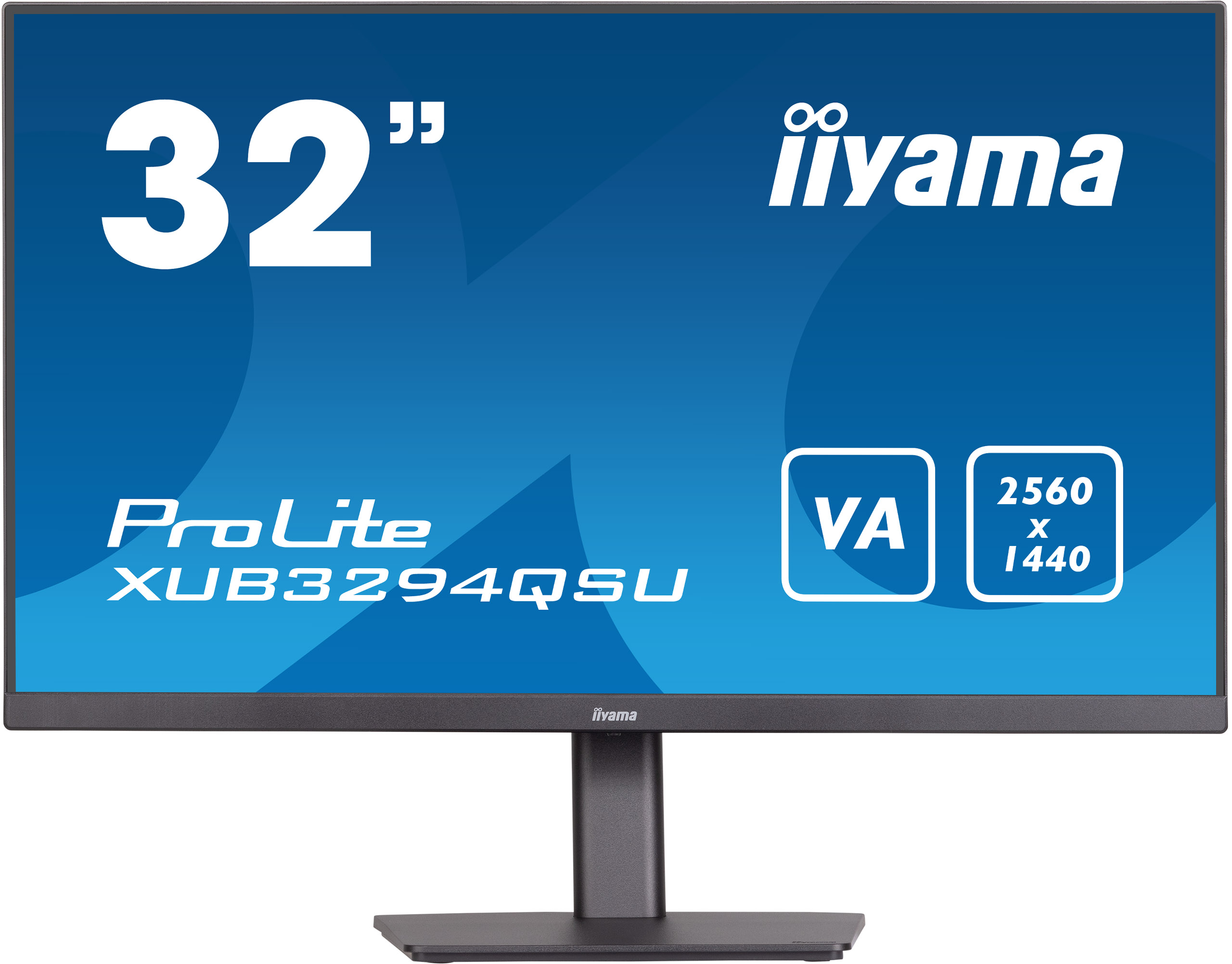 iiyama ProLite XUB3294QSU-B1 32” WQHD met VA zwart monitor