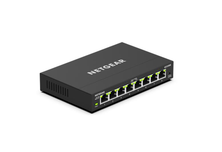 Netgear L3 8x10/100/1000 300 Series Gigabit Ethernet Plus-switch GS308E-400EUS