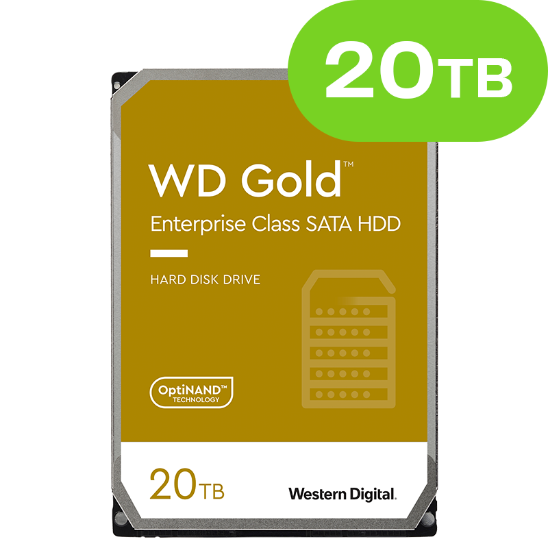 20TB WD Gold Enterprise WD202KRYZ