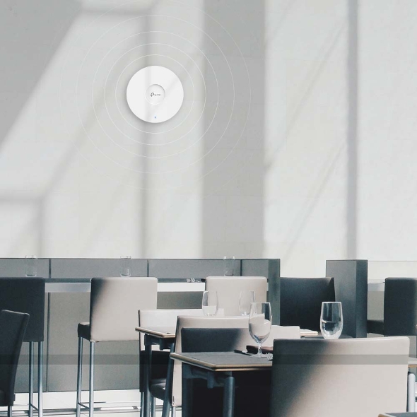 TP-Link EAP613 AX1800 Ceiling Mount Dual-Band Wi-Fi 6 Access Point