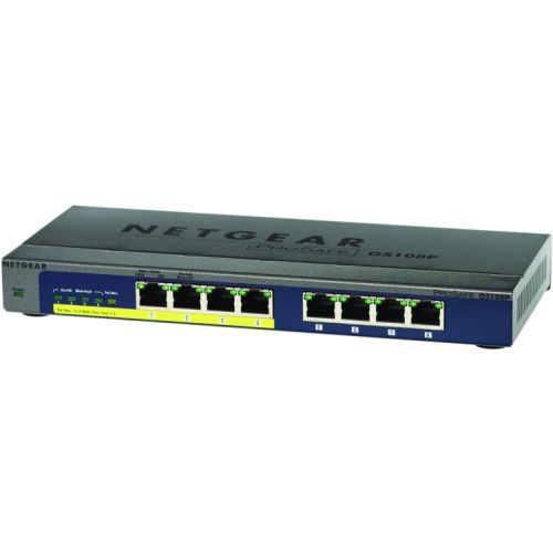 Netgear ProSafe GS108P 8 port Gigabit Switch