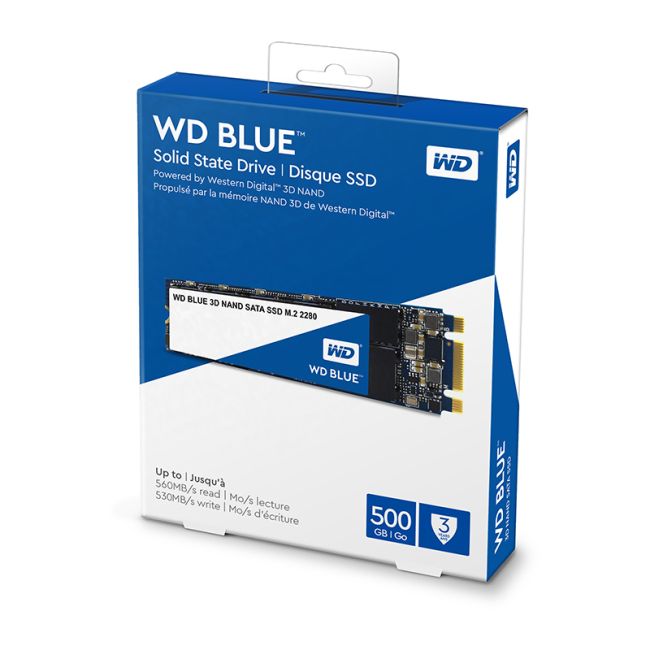 500GB WD Blue M.2 2280 (G2) SSD WDS500G2B0B