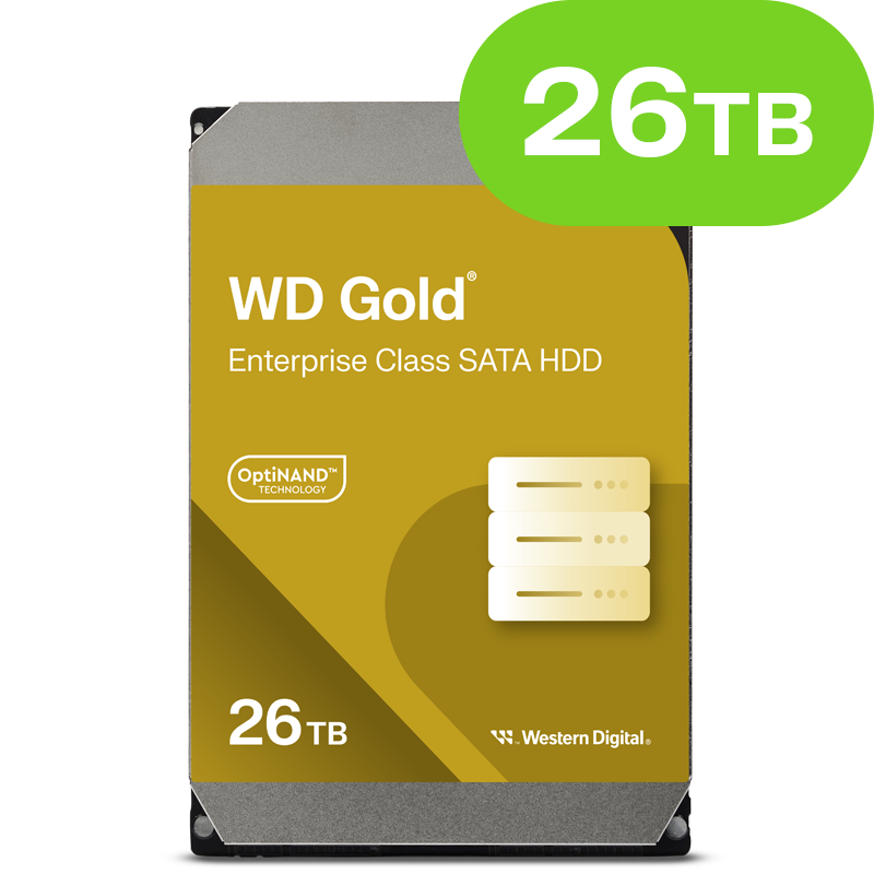 26TB Western Digital Gold (SATA 6Gb/s) WD261KRYZ 512e