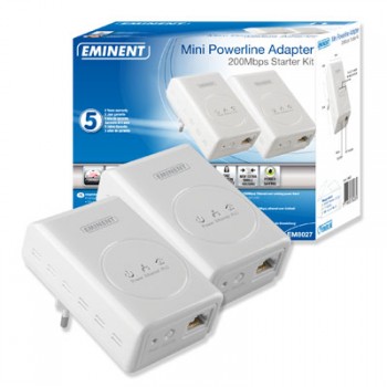 Eminent EM8027 Mini Powerline Adapter Starterkit