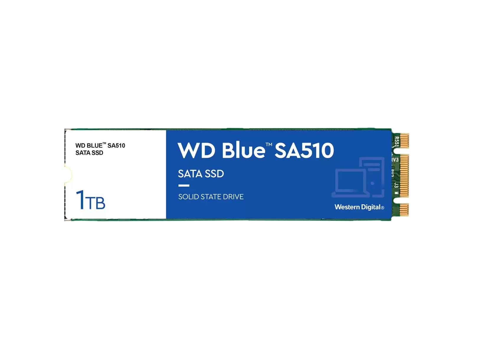 1TB WD Blue SA510 SATA M.2 2280 SSD WDS100T3B0B