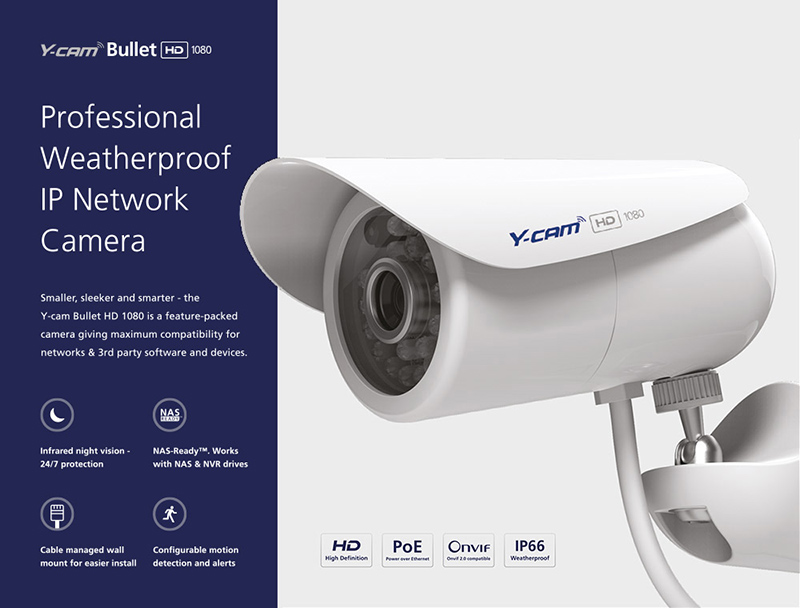 Y-cam Bullet HD 1080 (2nd Generation)