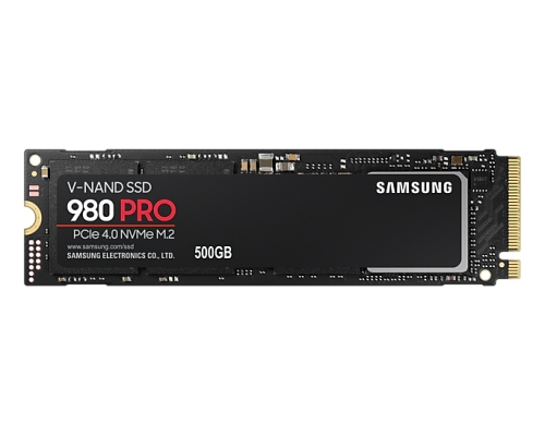 500GB Samsung M.2 PCIe 4.0 x4 NVMe 1.3 SSD 980 PRO MZ-V8P500BW