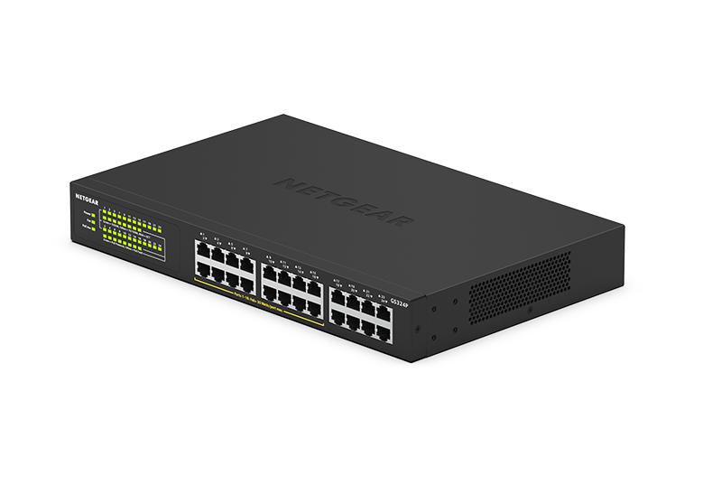 Netgear 16 port PoE+ (190 W) Unmanaged Switch GS324P-100EUS