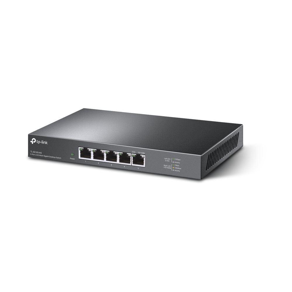 TP-Link 5-Port 2.5G Multi-Gigabit Desktop Switch TL-SG105-M2