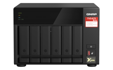 QNAP TVS-675-8G 6-bay NAS