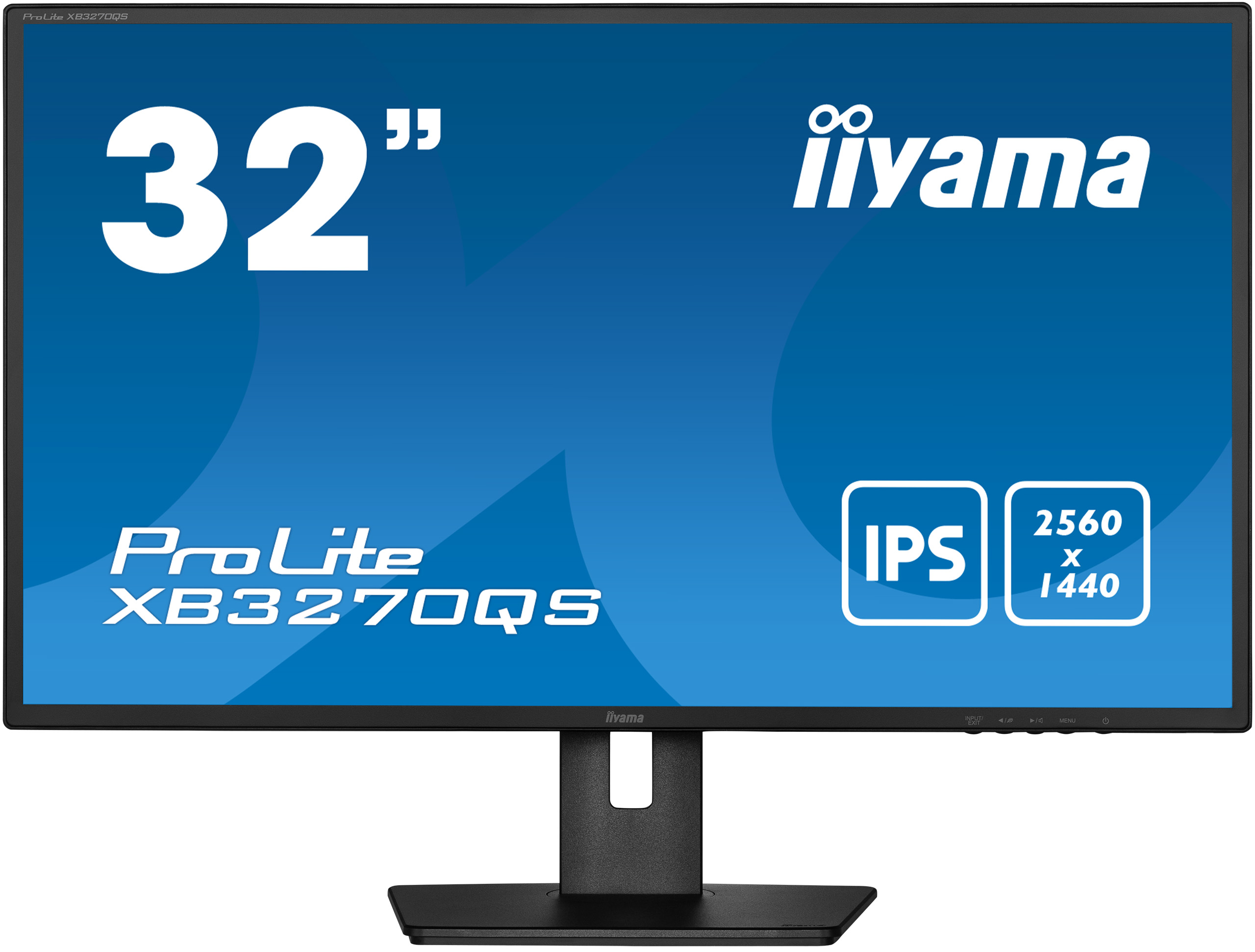 iiyama ProLite XB3270QS-B5 WQHD 32" met IPS zwart monitor