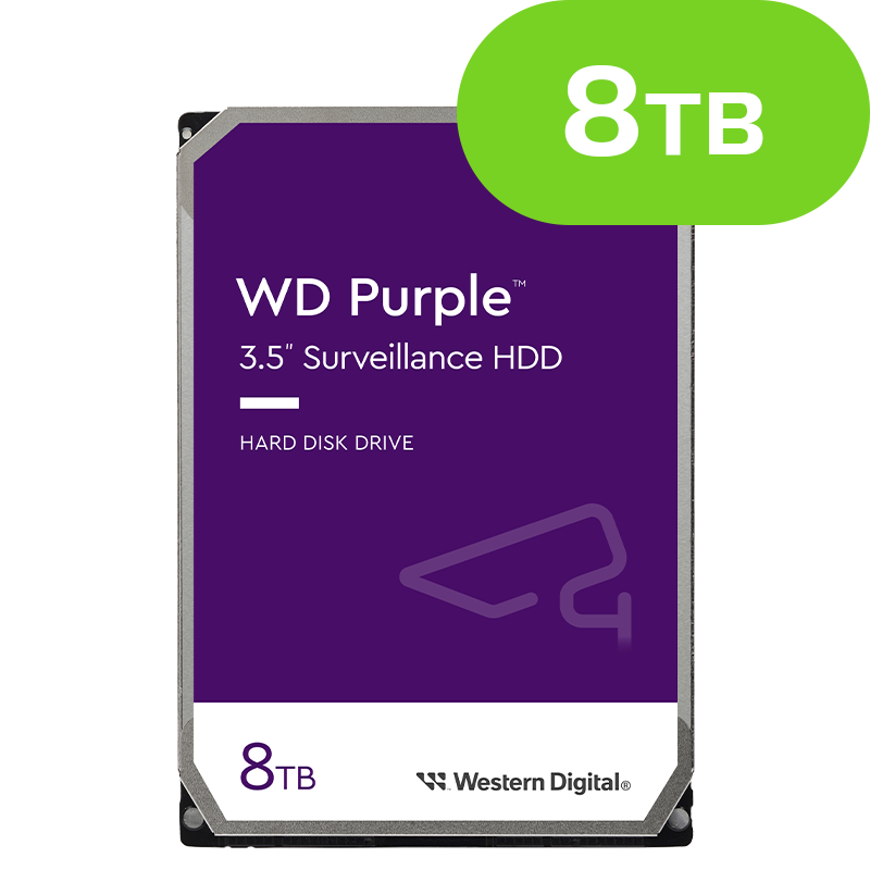 8TB WD Purple Surveillance WD84PURZ