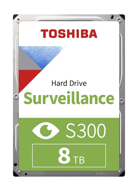 8TB Toshiba S300 Pro Surveillance Hard Drive HDWT380UZSVA