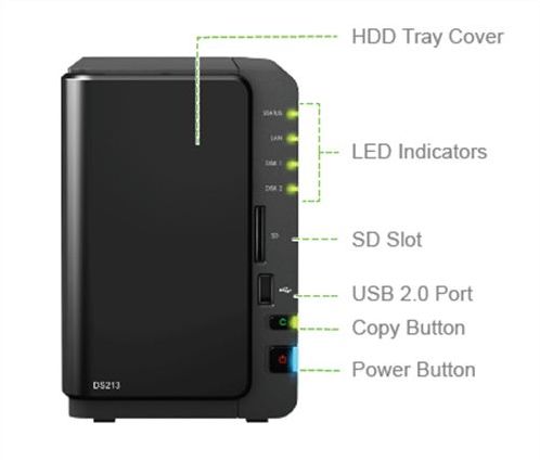 Synology DS213 [12 maanden garantie]