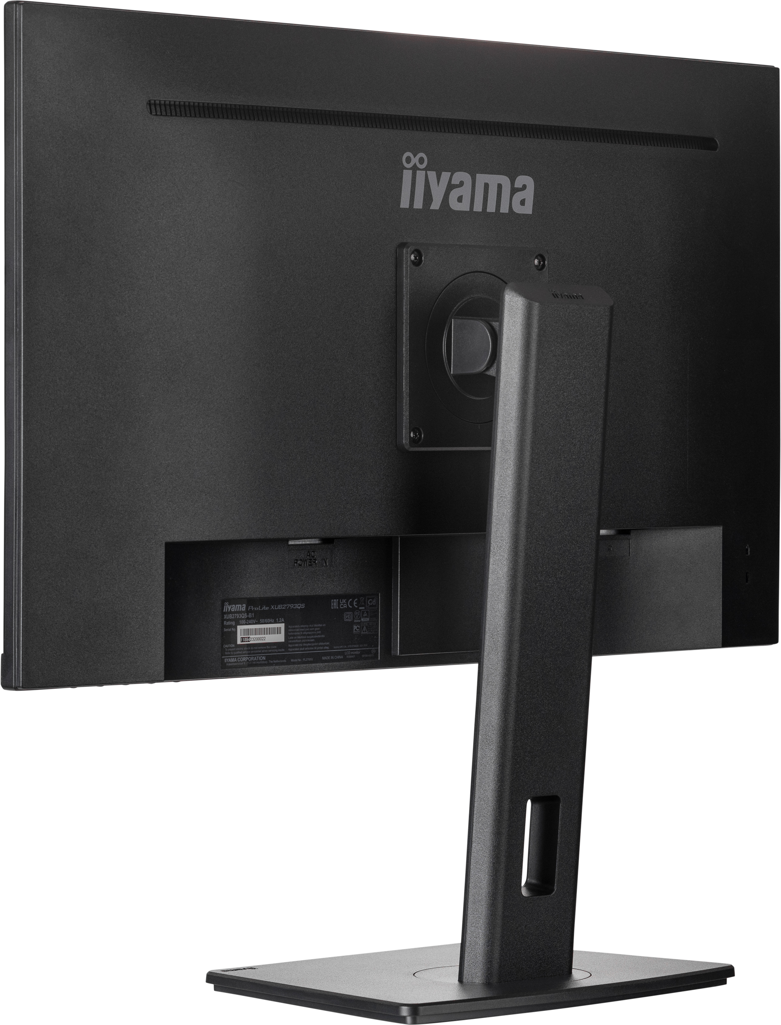 iiyama ProLite XUB2793QS-B1 27” WQHD met IPS-paneel zwart monitor