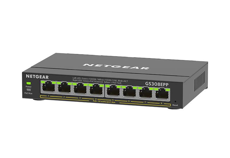 Netgear PoE+ Plus-switch GS308EPP-100PES