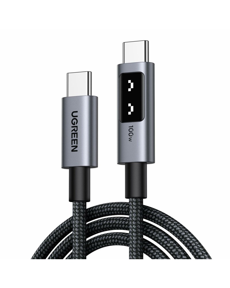 UGREEN L509 USB-C naar USB-C Kabel (2 meter, 100W, Grijs) 35512