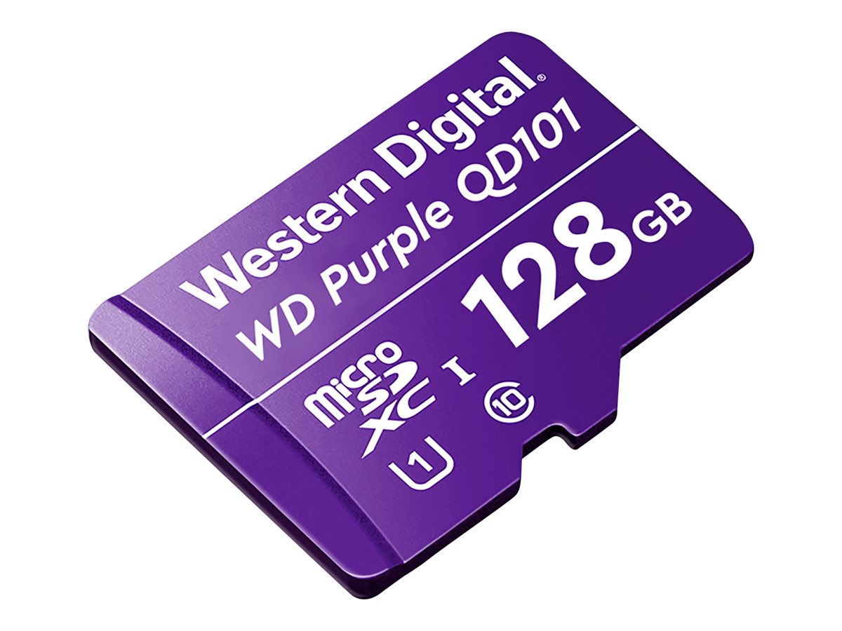 128GB WD Purple Surveillance microSDXC WDD128G1P0C