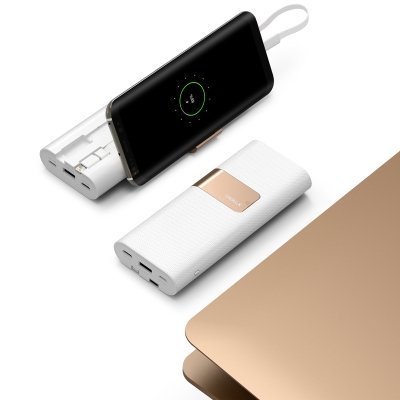 iWalk Secretary+ 20.000mAh powerbank White