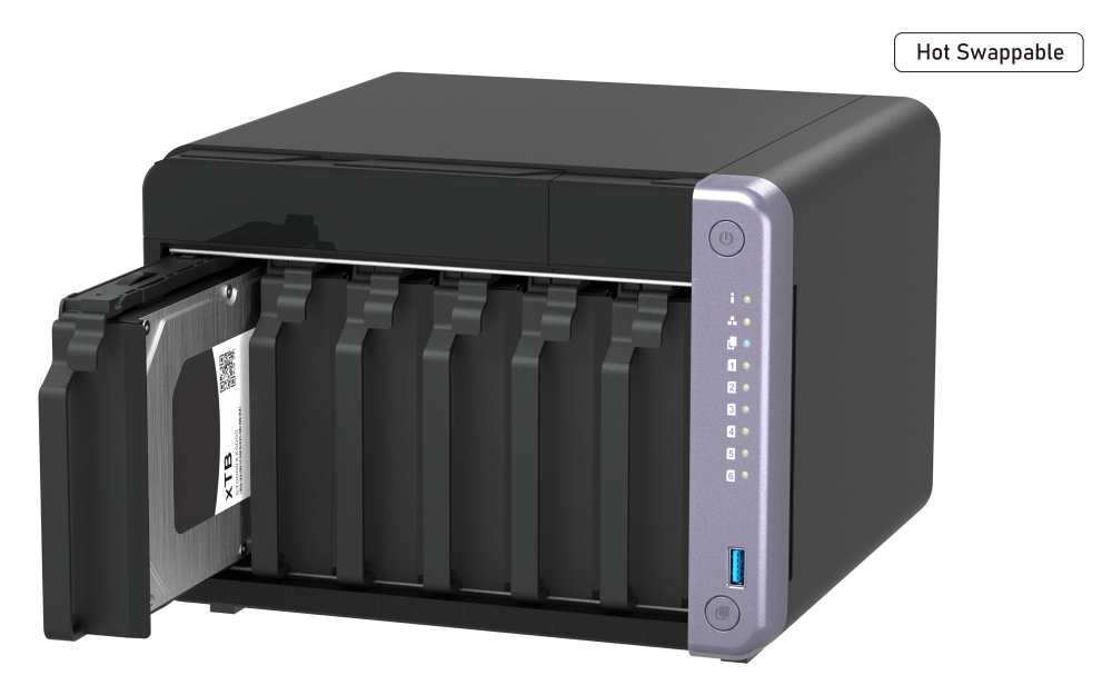 QNAP NAS TS-632X-4G-PE