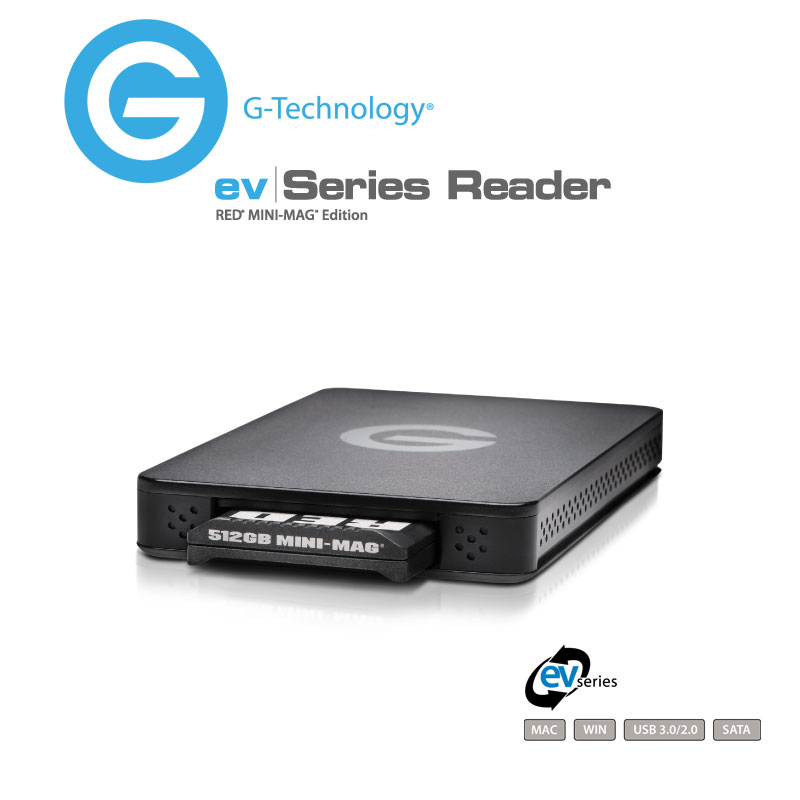 G-Technology G-DRIVE ev Series Reader RED Edition Enclosure