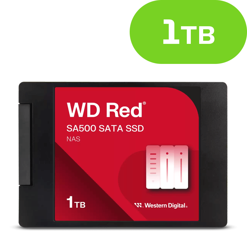 1TB WD RED SA500 2.5 inch SATA SSD WDS100T1R0A