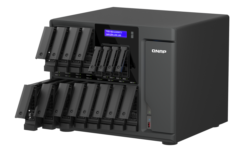 QNAP NAS TVS-AIh1688ATX-U7-32G 16-Bay NAS