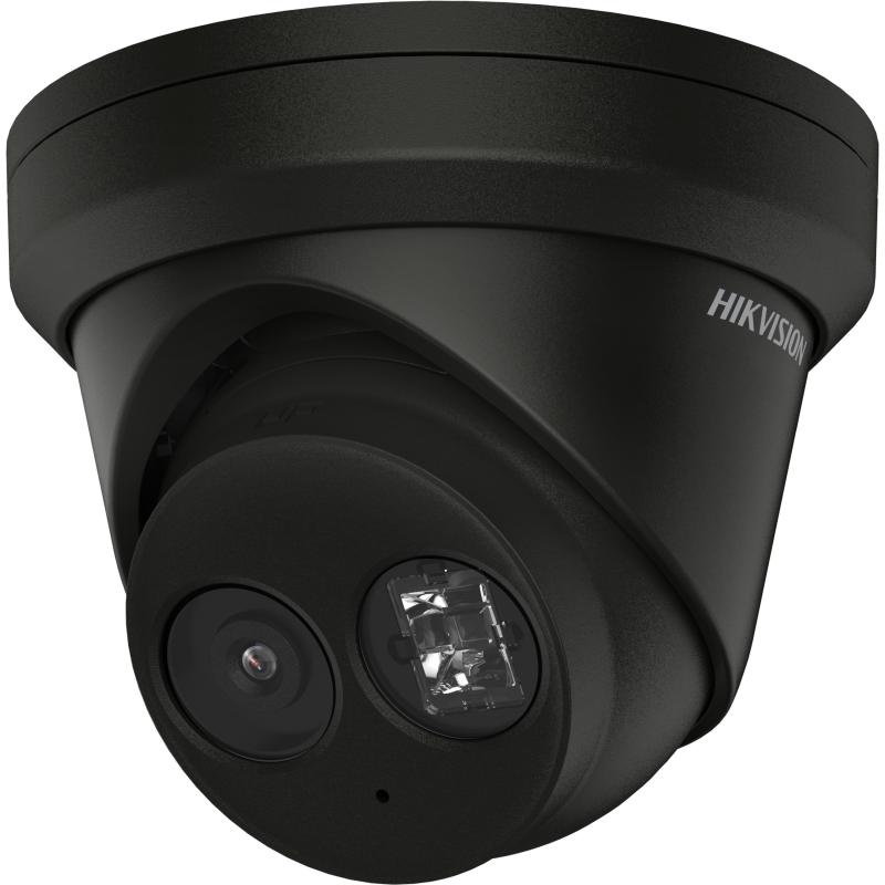Hikvision DS-2CD2383G2-IU(2.8mm)(BLACK) 8MP AcuSense Fixed Turret Network Camera