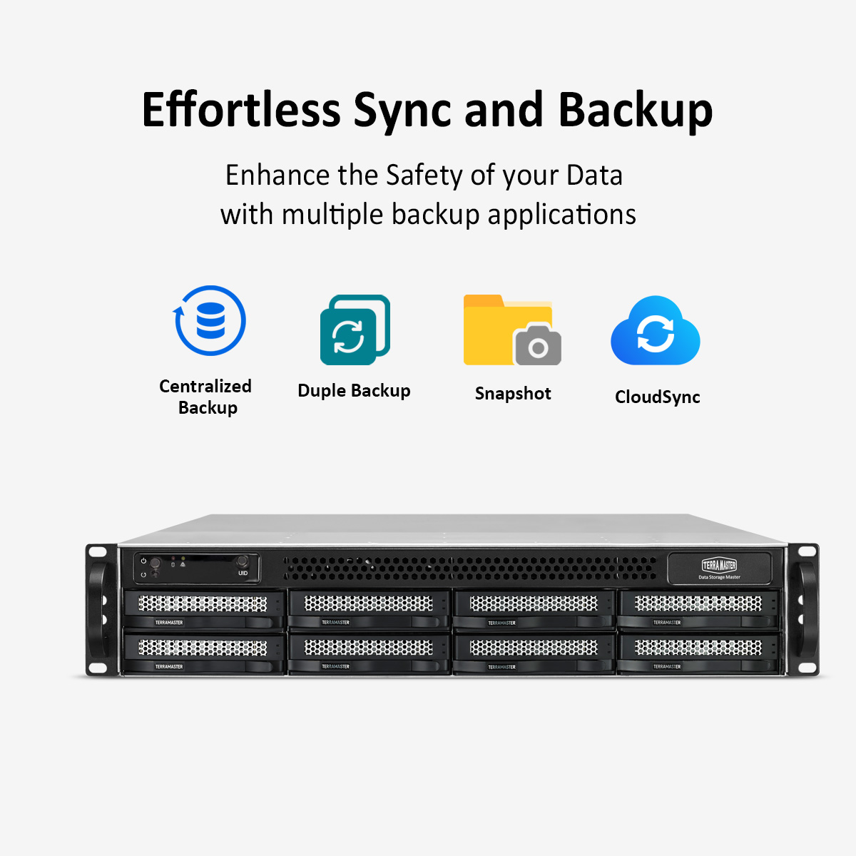 TerraMaster U8-423 8-bay Enterprise NAS 