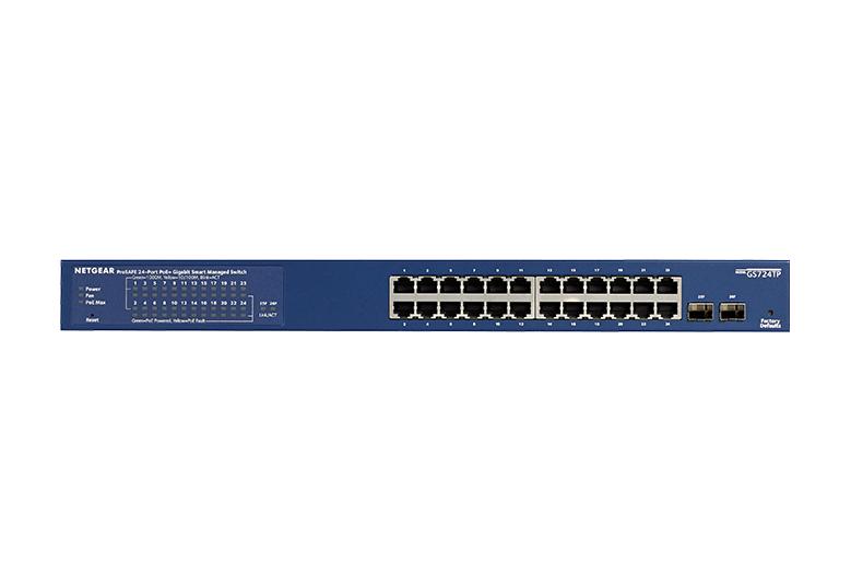 Netgear 24-poorts Gigabit Ethernet Smart Switch GS724TP-200EUS