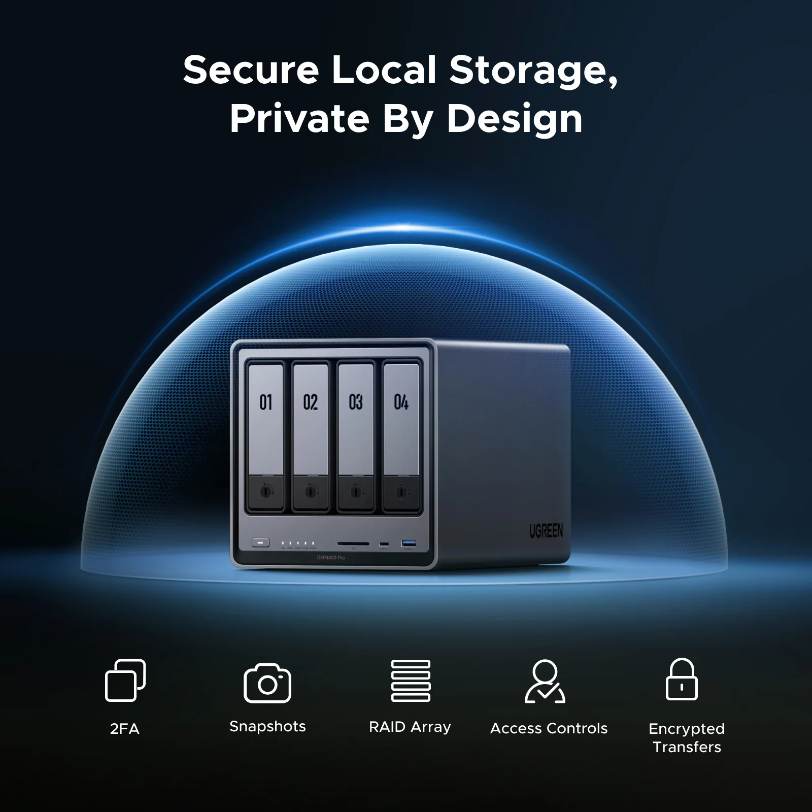 UGREEN DXP4800 Pro 4-Bay NAS