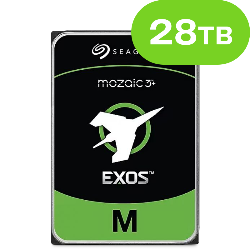 28TB Seagate Exos 28TB HDD SATA 6Gb/s 7200rpm 512MB cache 3.5inch