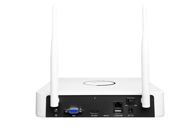 Foscam NVR Security System Kit FN3104W B4 720P WiFi