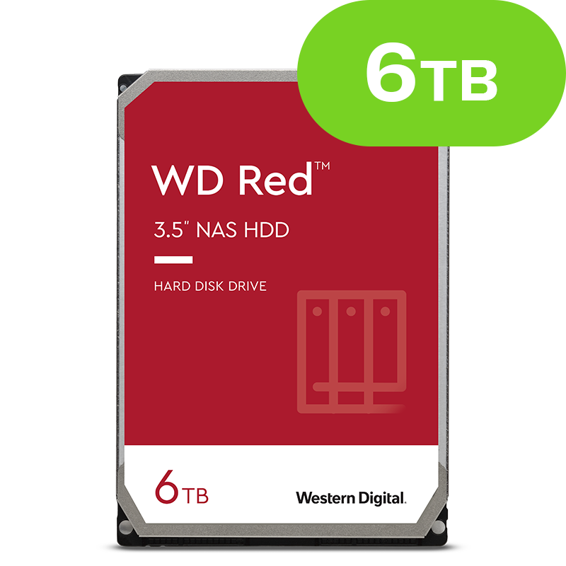 6TB WD RED NAS HDD WD60EFAX