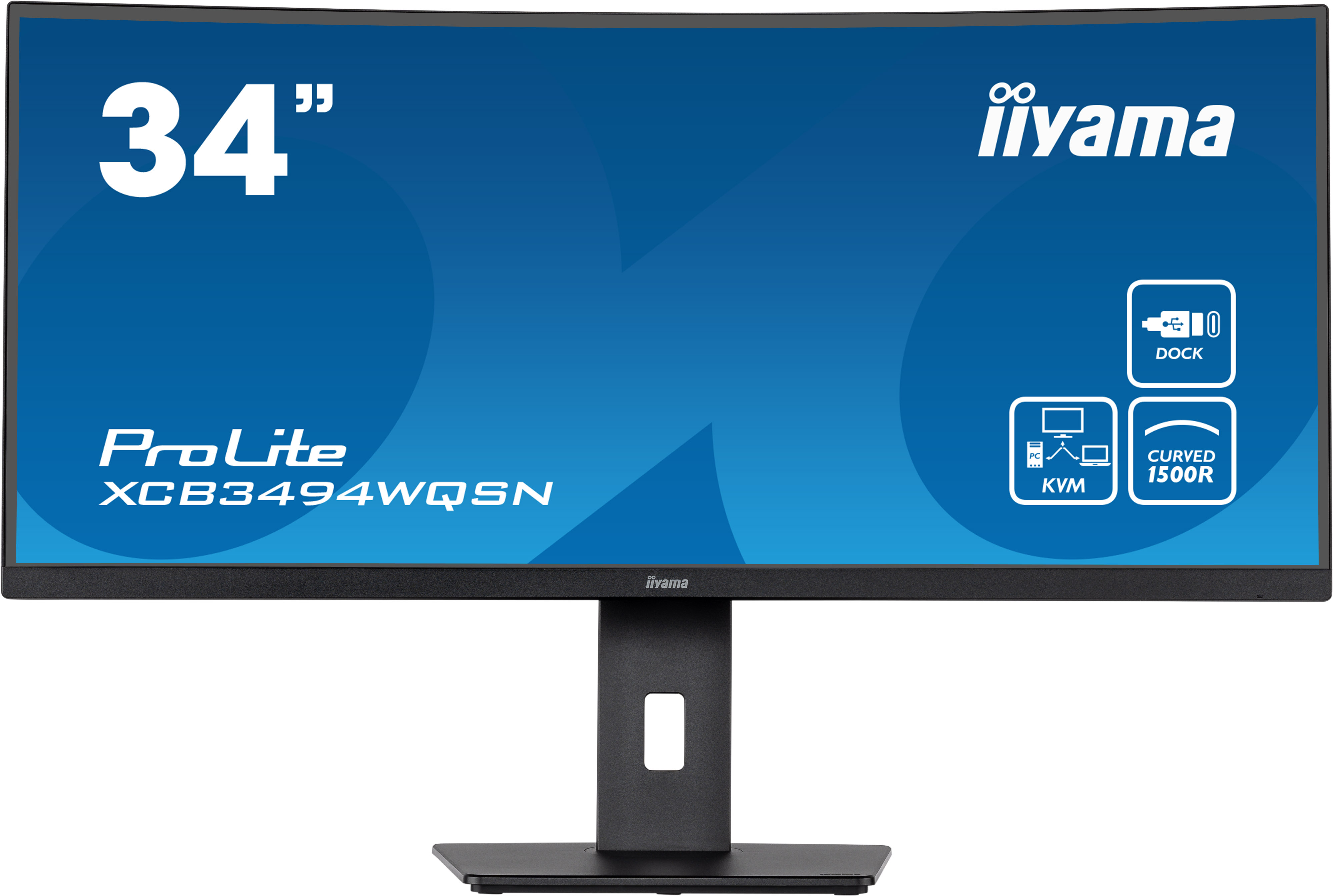 iiyama ProLite XCB3494WQSN-B5 34inch Business UQHD VA Panel XCB3494WQSN-B5