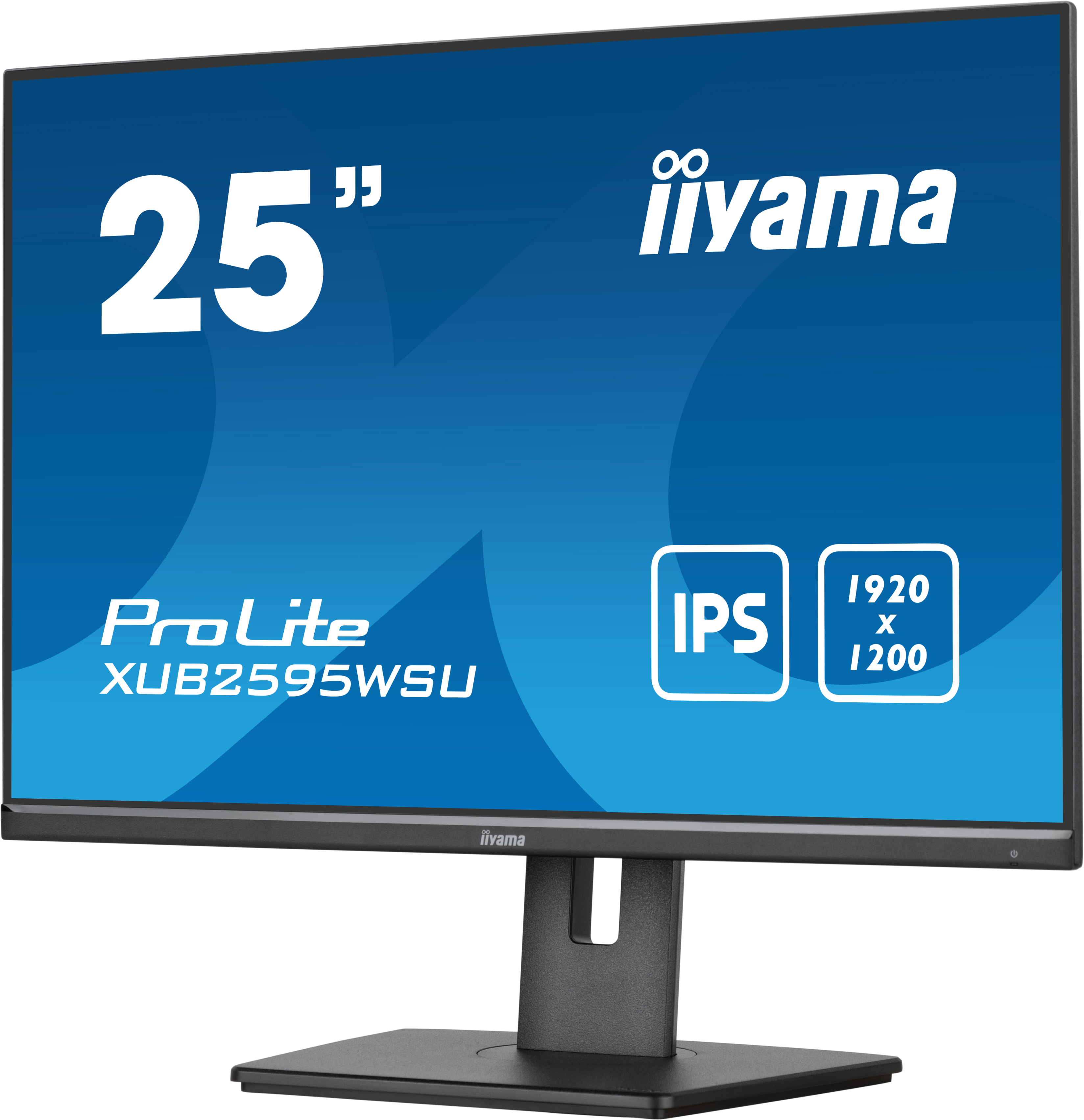 iiyama ProLite XUB2595WSU-B5 25 inch 1920x1200 IPS paneel zwart monitor