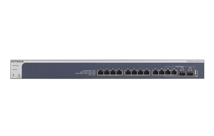 Netgear XS712Tv2 10-Gigabit Smart Managed Pro Switch